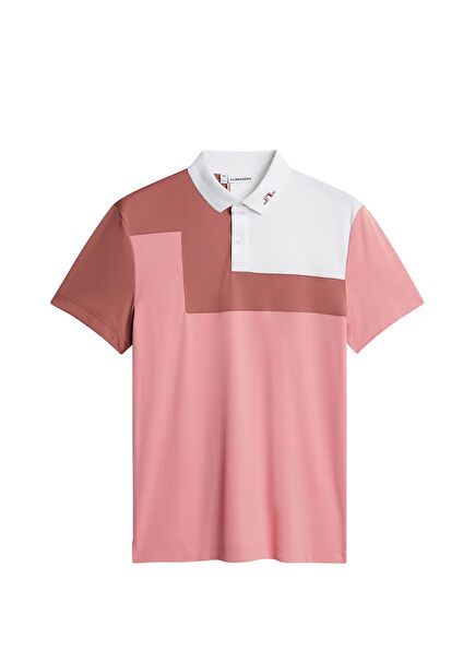Rody Flamingo Plume Polo Collar Short Sleeve Men's Sports T-Shirt