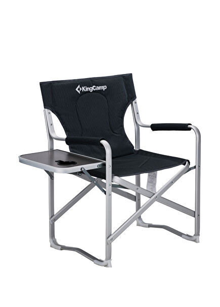 Deluxe Director Siyah Ultralux Katlanır Kamp Sandalyesi