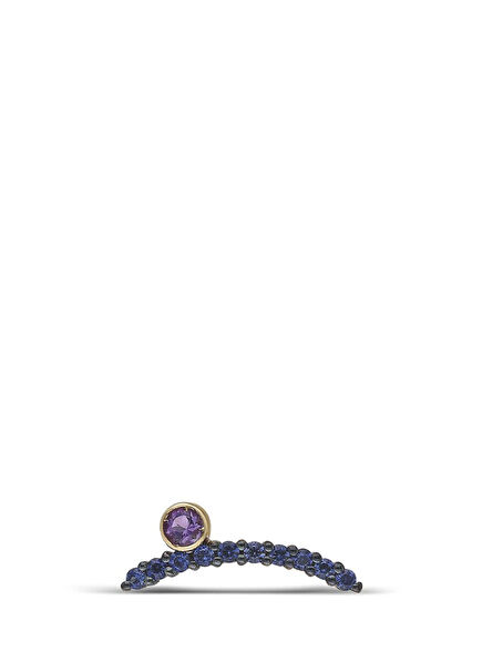 Acu Wink Single Stud Kadın Altın Küpe