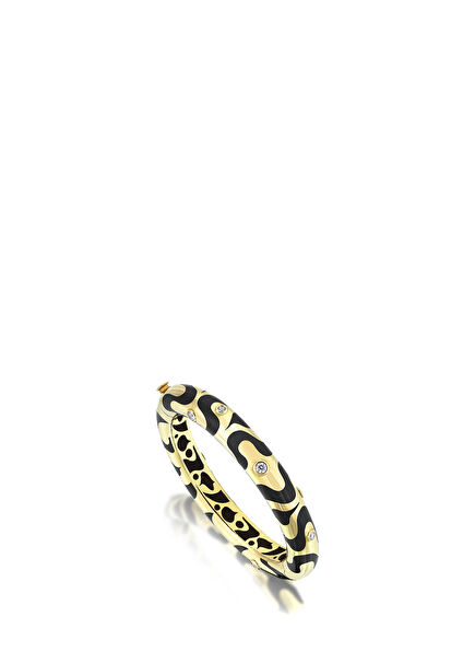 Panther Womens Gold Bracelet