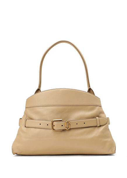 The Satchel Camel Kadın Deri Çanta