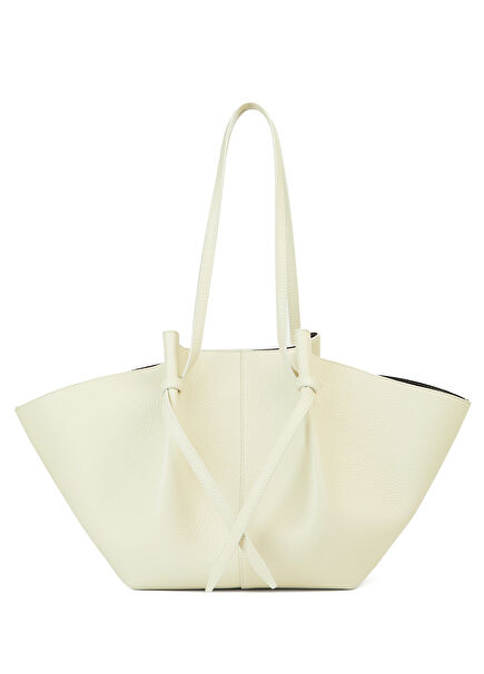 Mochi Tote Cream Women's Leather Bag
