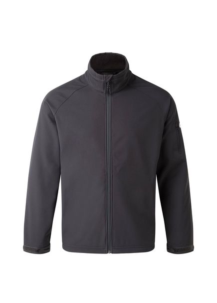 S Team Softshell Graphite Men's Zippered Sports Jacket