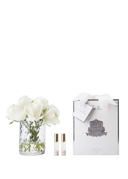 Ecru Rose Zigzag Air Freshener