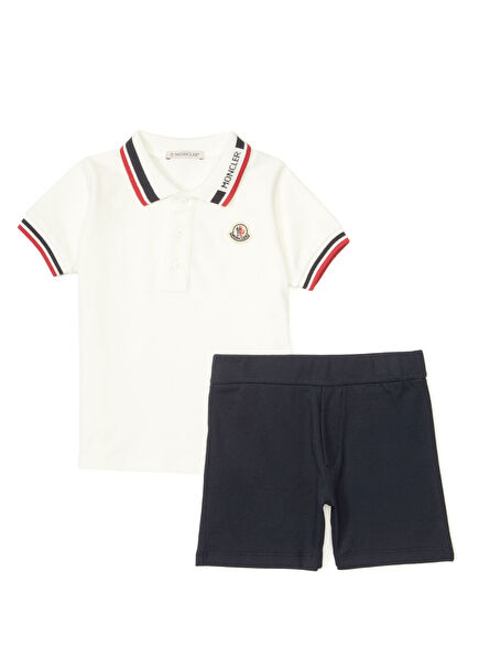 White Navy Blue Boys Set Of 2