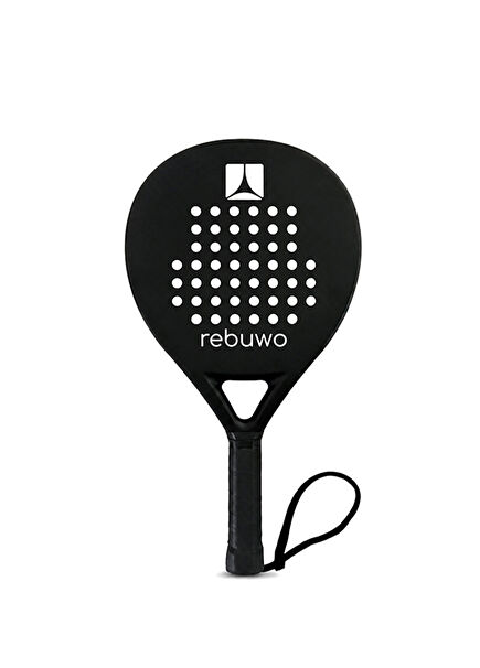 White Edition Karbon Fiber Round Padel Raketi 4013