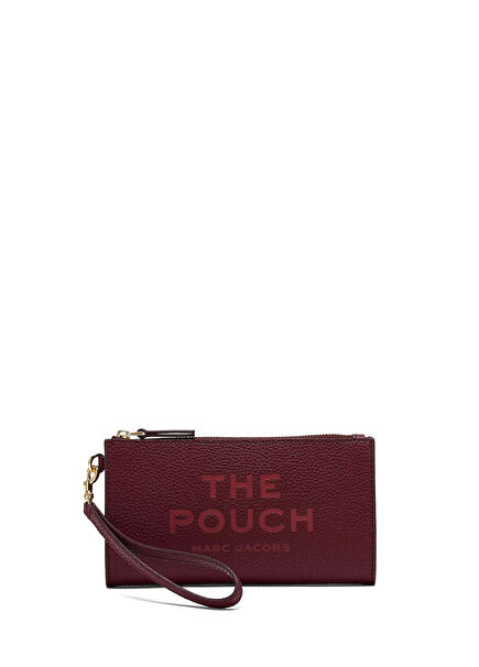 Bordo Kadın Deri El Portföyü