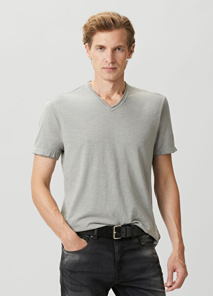 Miles Açık Gri T-shirt
