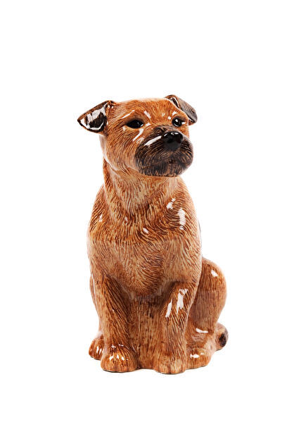 Border Terrier Seramik Vazo