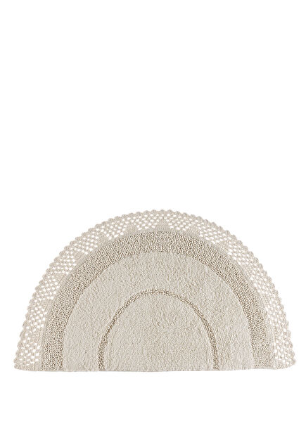 Moon Ekru Banyo Paspası 50x80 cm