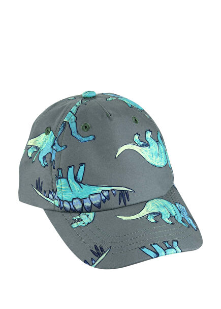 Colorful Patterned UPF 50+ Boys' Hat