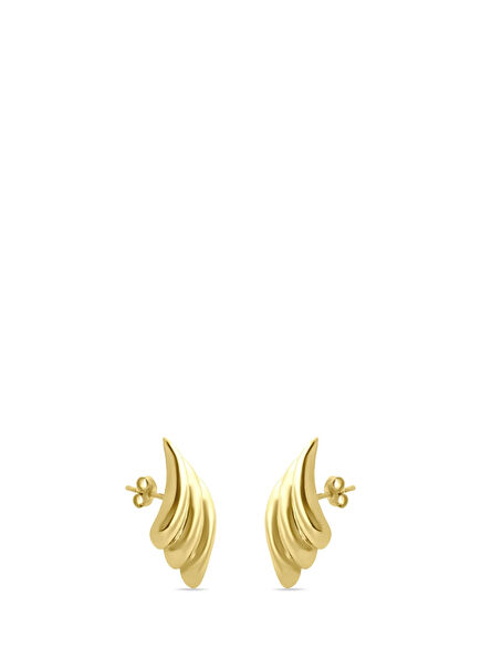 Venus Twist 14K Gold Women's Earrings