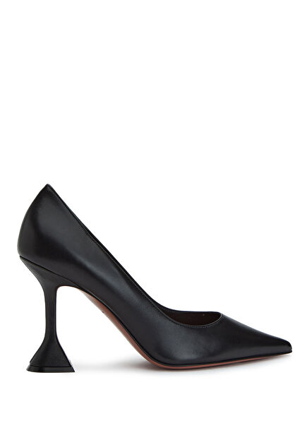 Ami Black Leather Stiletto