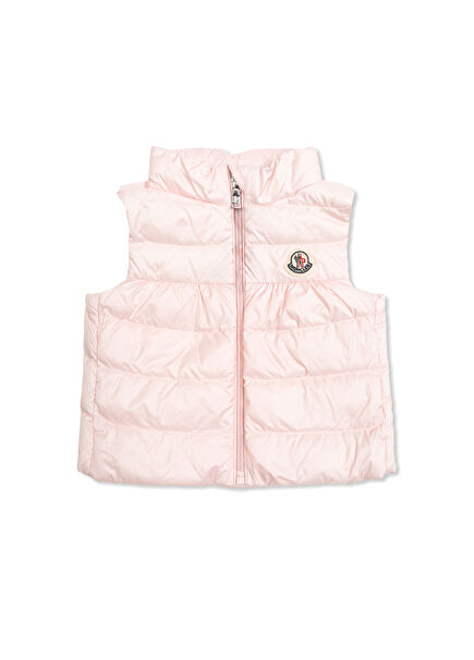 Hiva Light Pink Girls' Puffer Vest