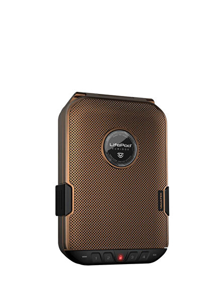 Lifepod Humidoru Antik Brass Seyahat Puro Kutusu