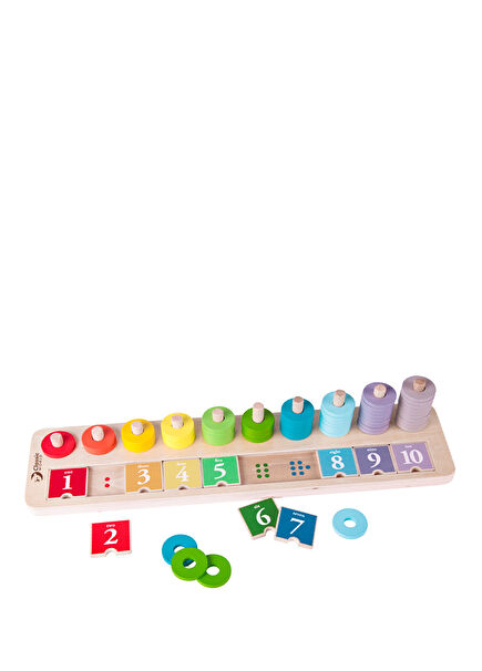 Educational Counting Game Wooden Toy
