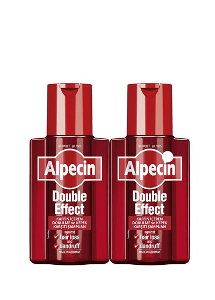 Double Effect Kafeinli Dökülme ve Kepek Karşıtı 2'li Şampuan 200 ml