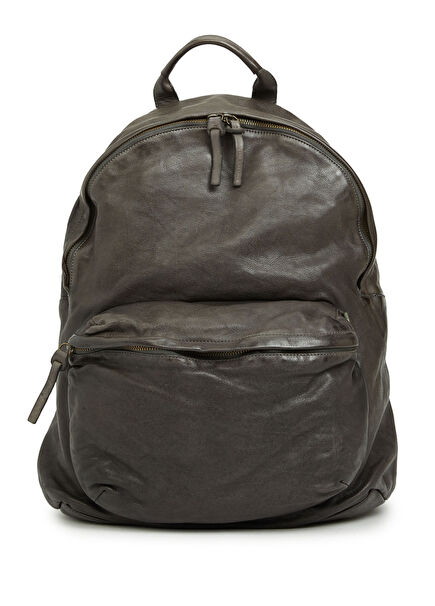 Kahverengi Erkek Deri Sırt Çantası