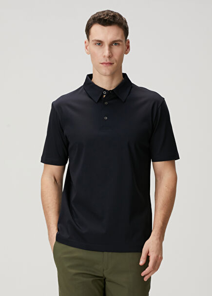 Navy Blue Polo T-Shirt