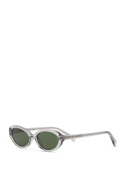 Rose HM 1712 C3 Crystal Grey Acetate Women's Sunglasses