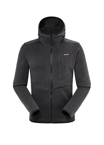 Cloudy Hoodie Gri Erkek Spor Ceket