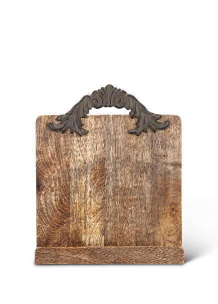 Cookbook Wooden Cutting Board