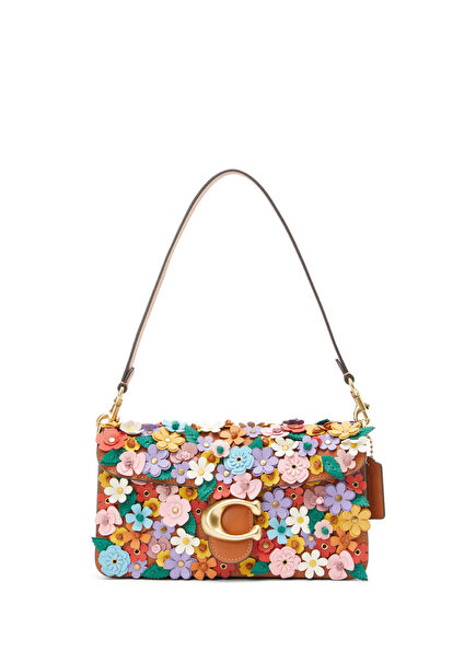 Tabby Multicolored Women's Leather Shoulder Bag