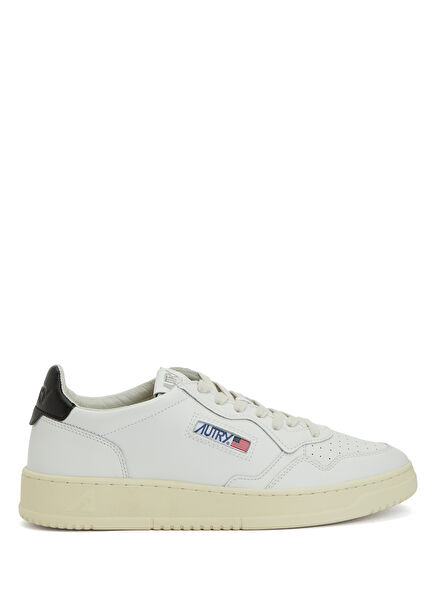 Medalist White Men's Leather Sneakers