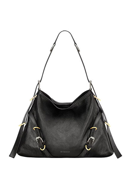 Medium Voyou Black Women's Leather Bag