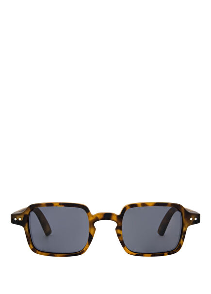 The All In Leopar Kahve Unisex Güneş Gözlüğü