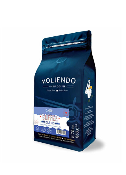 Dark Coffee Blend Whole Bean Coffee 250 gr