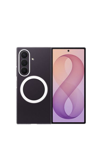 Galaxy Z Fold8 Şeffaf Magnet Telefon Kılıfı