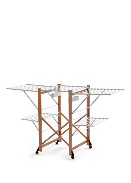 Wood Color Clothes Airer