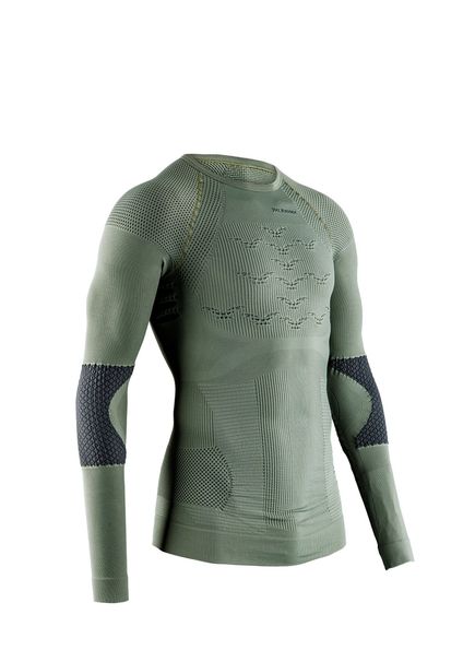 X-Plorer Energizer 4.0 Shirt Lg Sl Green Men's Thermal Top Underwear