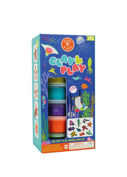 Clay And Play Ocean Hava İle Kuruyan Kil Seti