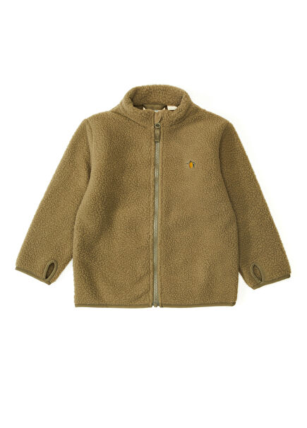 Dark Green Boys Fleece Jacket