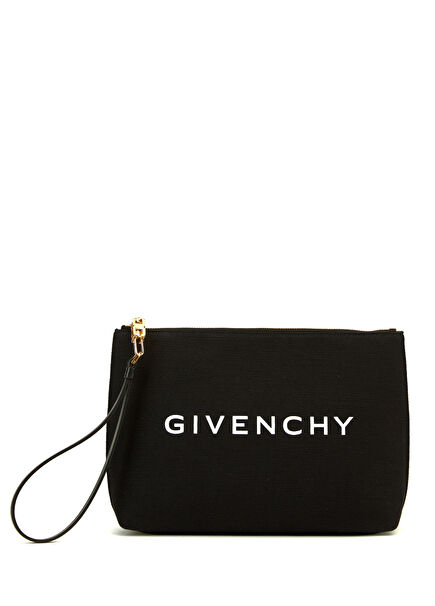 Black Logo Detailed Women's Hand Portfolio