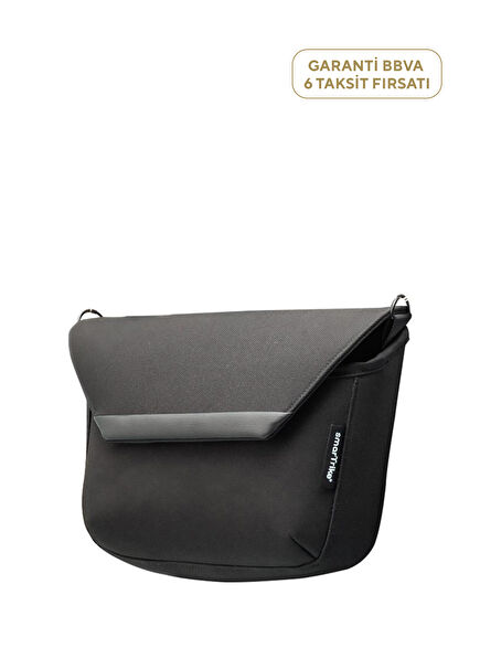 Traveler Siyah Bebek Arabası Organizer Çanta