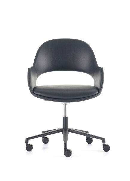 Flora Black Star Foot Work Chair