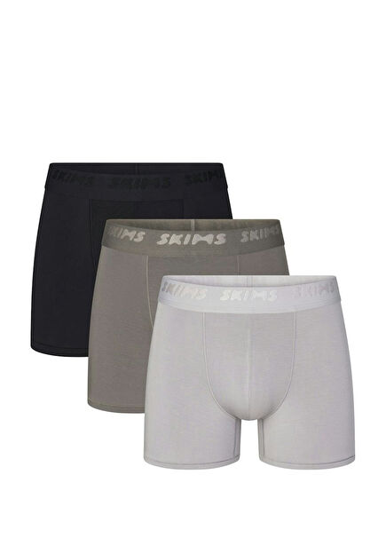 5" Çok Renkli 3lü Stretch Brief Boxer Seti