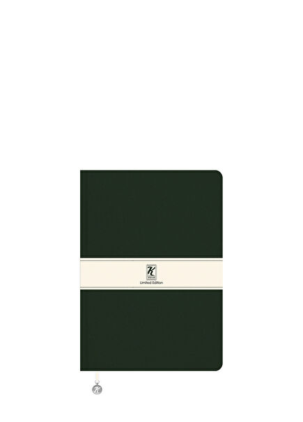 Limited Edition Green Thermo Leather and Flexible Cover Lined Notebook