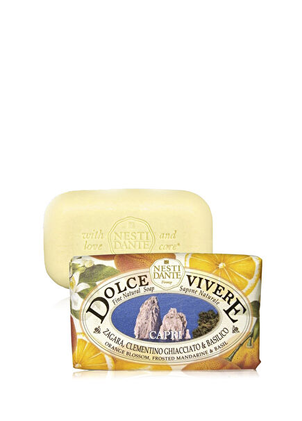 Dolce Vivere Capri Turunçgil Kokusu Vegan Bakım Sabunu 250 gr