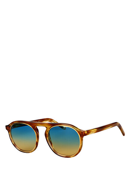 Castellammare COL 05 Brown Acetate Unisex Sunglasses