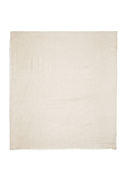 Ekru Kadın Kaşmir Şal