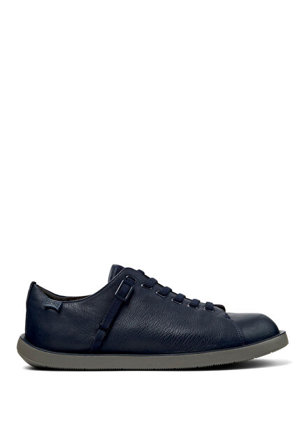 Wgn Mavi Deri Erkek Sneaker K101101-003