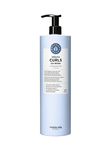 Coils & Curls Co-Wash Dalgalı Saçlar İçin Dolaşık Açıcı Şampuan 1000 ml