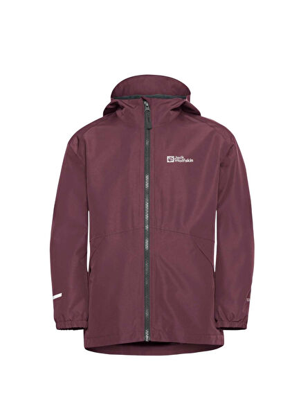 Iceland 3in1 Jacket K Mor Kapüşonlu Unisex Çocuk Outdoor Mont