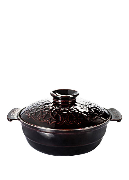 Anatolia Majolica Purple Seljuk Casserole 26 cm