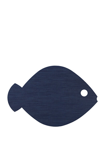 Navy Blue Waterproof Cat Food Mat