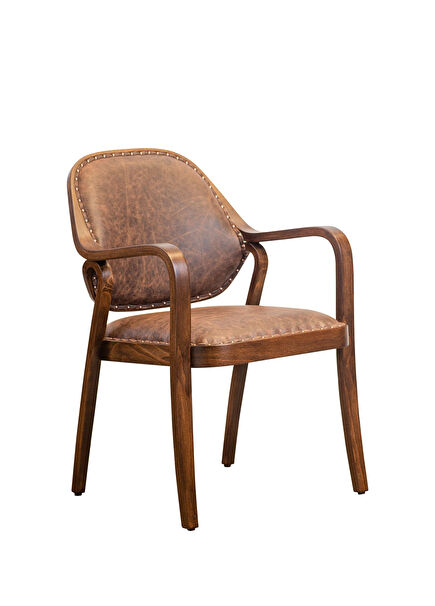 Dompitot Ahşap Amerikan Ceviz Sandalye